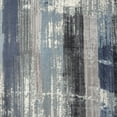 thumbnail image 3 of Home Dynamix Miranda June Modern Abstract Striped Area Rug, Grey/Blue, 7'10"x10'2", 3 of 6