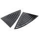 thumbnail image 4 of Aqxreight Persianas de ventana lateral trasera ABS estilo automovilístico persianas de ventilación para modelo 3 2017-2019, 4 of 8