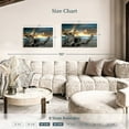 thumbnail image 3 of Elephant Stock Rhodes Island Driftwood Wall Art - Horizontal Canvas Wall Art - Living Room Wall Decor - Beach Canvas - Gray And Blue Decor - 30" x 20", 3 of 4