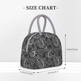 thumbnail image 2 of Disketp Snake Bolsa Térmica para Almuerzo, Lonchera con Abertura Amplia y Gran Capacidad, Organizador Reutilizable para Mujeres, Hombres y Adultos, 2 of 6