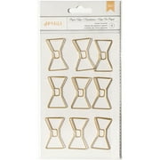 Designer Desktop Essentials Jumbo Paper Clips 9/Pkg-Bowtie, Pk 3
