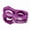 Purple, variant on Stunning Purple Bike Stem High Strength Aluminum Alloy Handlebar Stem 31.8mm / 1.3 inches For Mountain Road Bicycle Hollow Design Zero Degree Anti Skid Cycling Component