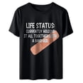 thumbnail image 1 of Camiseta sin mangas con estampado para mujer, blusa sin mangas con gráfico divertido para playa de verano para niñas adultas Fridja ghk2315, 1 of 7