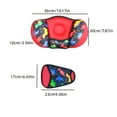thumbnail image 6 of Car Seat Belt Adjustable Neck Pillow & Abdominal Cushion - Ergonomic Hump Design, Anti-Choking Safety Belt, Fit for All Vehicles, Durable Polyester, 4 Colors (Pink/Blue/Red/Black), 6 of 12
