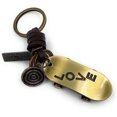 thumbnail image 1 of 1 Uds llavero monopatín amor Noble encanto colgante de Metal dorado, 1 of 5