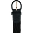 thumbnail image 3 of CTM  Elastic Braided Belt with Covered Buckle  (Men Big & Tall), 3 of 5