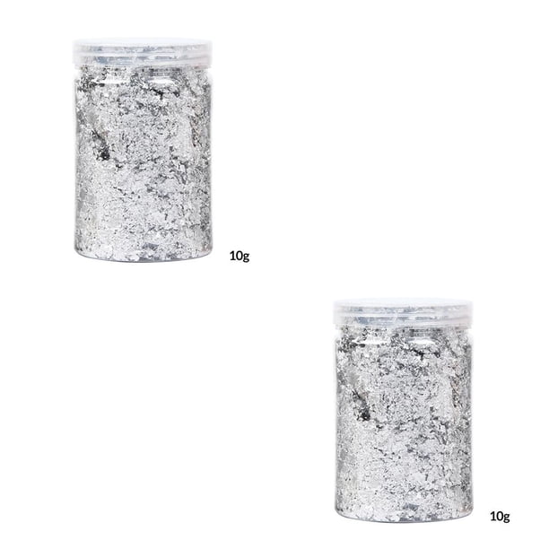 Cateissary Regalos de papel de aluminio Adorno Pastel de helado Postre Artístico Decorativo Hornear Cumpleaños Artesanía Clavo para lámina de Hoja de plata 2Conjunto