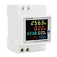 thumbnail image 1 of Medidor de energía monofásico digital, comprobador, monitor de consumo de energía, CA 110 V, 40 V-300 V, 100 A, medidor de factor de potencia de frecuencia, multímetro, 1 of 4
