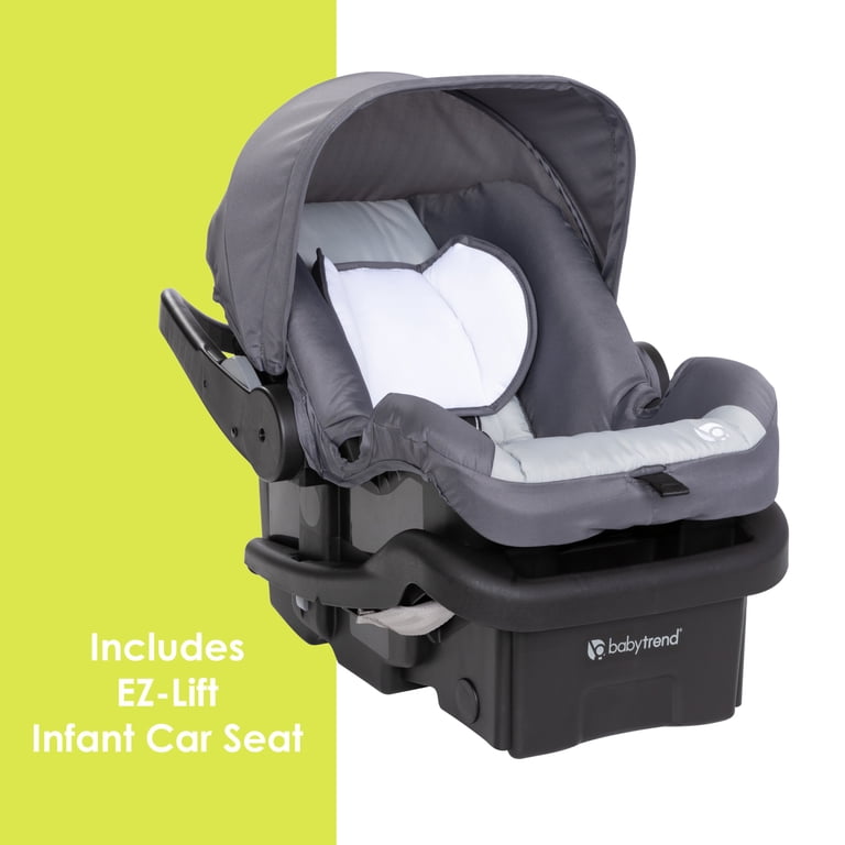 Baby Trend Kids Venture 3-Wheel Stroller Travel System - Stellar Grey