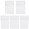thumbnail image 1 of KAKOWELY 5pcs Transparent Model Display Box Practical Figurine Model Display Container,3.74X"X2.56"X2.17", 1 of 4