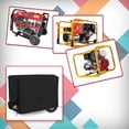 thumbnail image 3 of COVERS&ALL Outdoor Generator Cover, 18 Oz Heavy Duty Waterproof UV & Weather Resistant, Universal Portable Equipment Storage Protector with Air Vents & Drawstrings (20"W X 15"D X 17"H, Black), 3 of 6