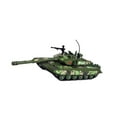thumbnail image 4 of Modelo de tanque Vehículos s Partido de simulación Favor Battle Tank Tank Tank Tracked Crawler Chariot para niños Adultos Regalo de cumpleaños Verde, 4 of 8
