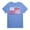 CAROLINA BLUE, variant on Instant Message - Baseball & Bats Flag - Youth Boys Short Sleeve Graphic T-Shirt