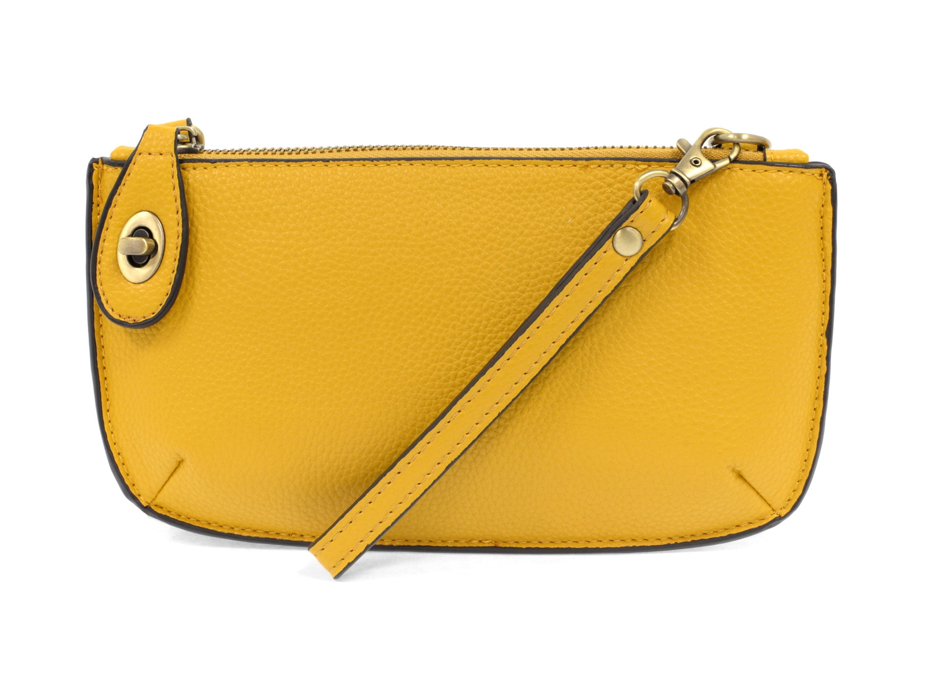 Joy Susan Joy Susan Women's Mini Crossbody Wristlet Clutch, Goldenrod