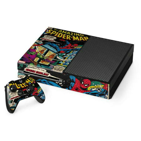 Skinit Marvel Marvel Comics Spiderman Xbox One Console and Controller Bundle Skin