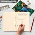thumbnail image 5 of Jungle Animals Ring Binder Notebook Journey Note Diary College Ruled Spiral Notebook Study Loose Leaf Paper A5 60 Pages, 5 of 8