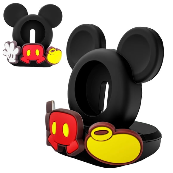 Zougon Para Apple Watch Cute Mouse Charger Stand Iwatch Soporte De Escritorio De Silicona Soporte Para Estación De Carga Compatible Con Todos Los Apple Watch Series Ultra/Se/8/7/6/5/4/3/2/1 (No Incluy