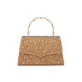 thumbnail image 3 of Lady Couture ASHLEY Rhinestone Handbag, Gold, 3 of 6