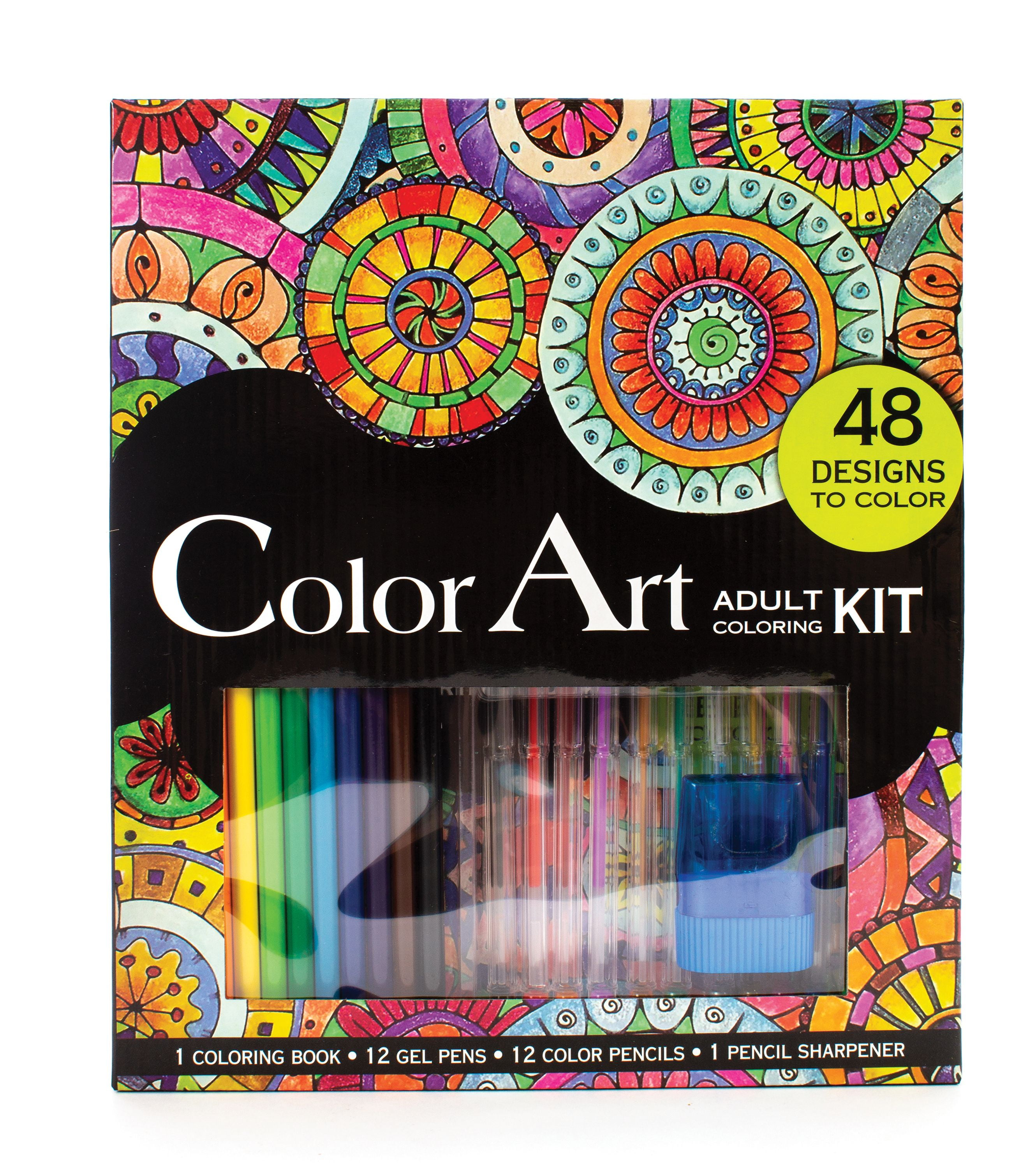 Download Leisure Arts Inc Color Art for Everyone Adult Coloring ...