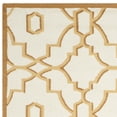 thumbnail image 3 of SAFAVIEH Four Seasons Nowell Geometric Polyester Area Rug, Ivory/Tan, 5' x 8', 3 of 5