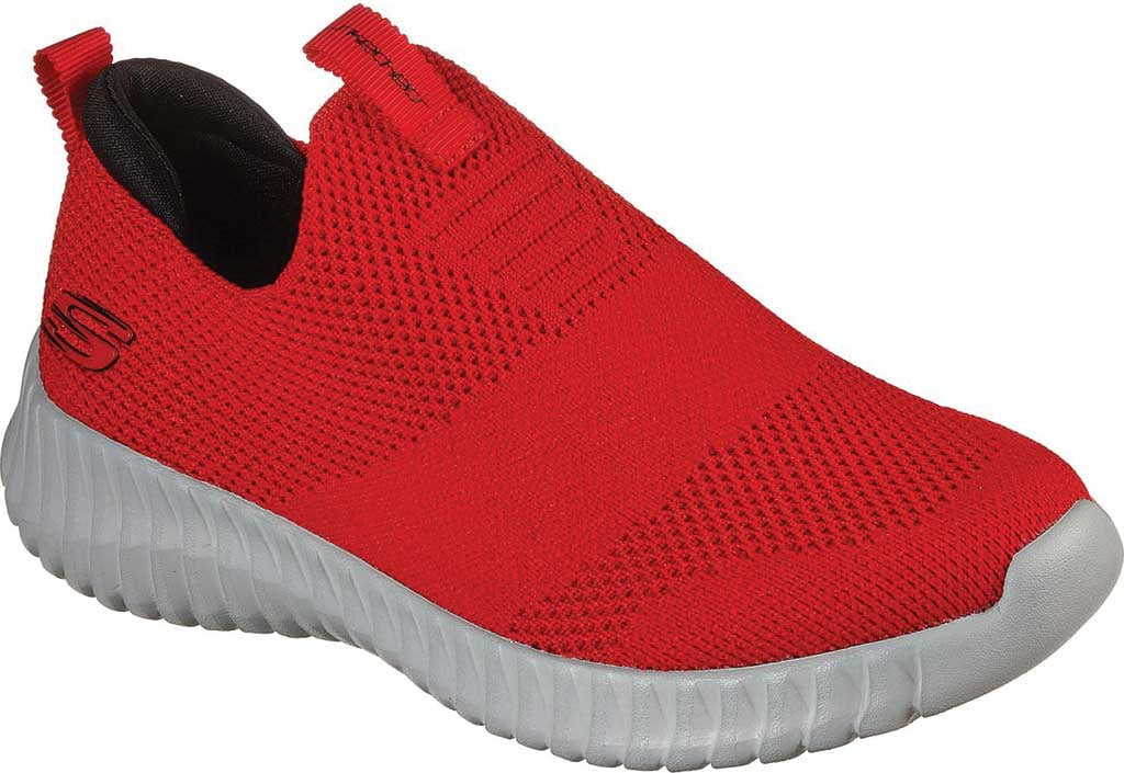 Skechers - Boys' Skechers Elite Flex Wasick Slip-On Sneaker Red/Black 6 ...