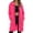 Hot Pink, variant on Jamsmile Womens Zipper Hoodies Long Coats Hooded Sweatshirts Winter Warm Pullovers Outerwear Loose Tops Outerwear Coats