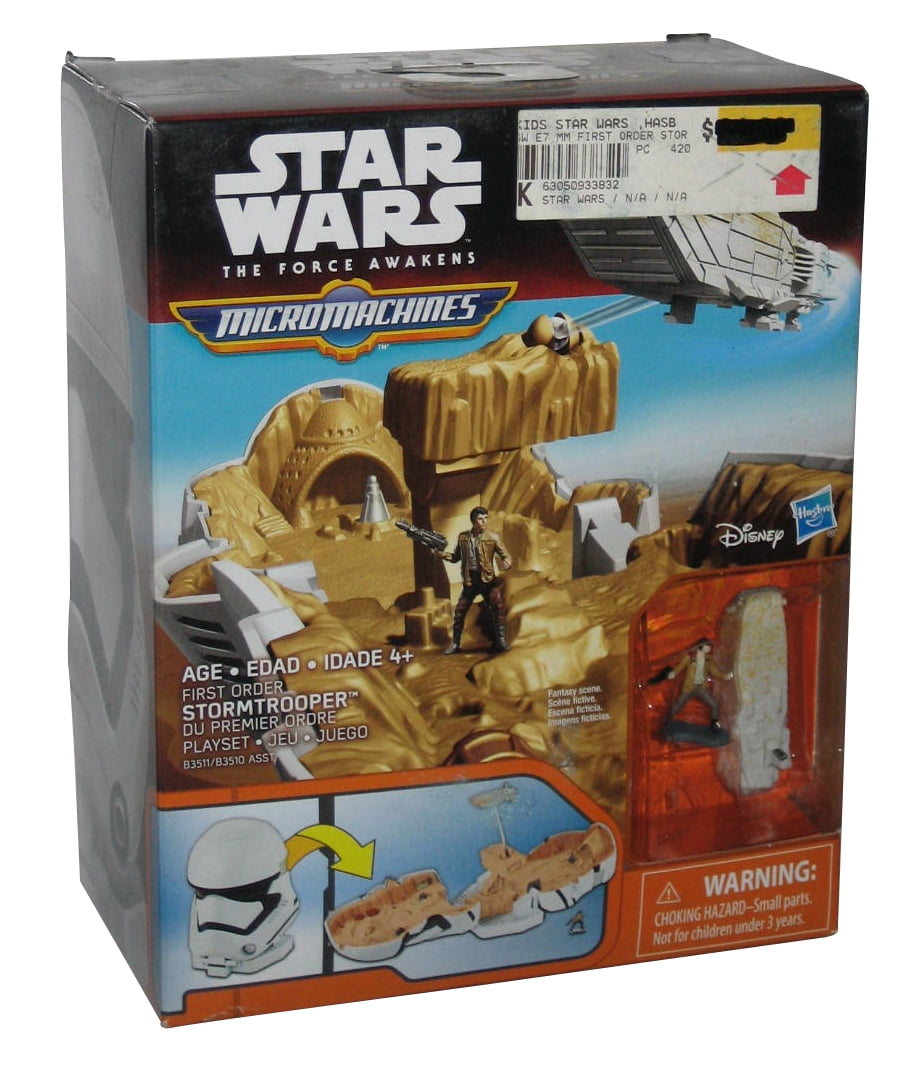 Details about   New Star Wars The Force Awakens Micro Machines First Order Stormtrooper Playset
