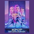 thumbnail image 2 of Mens KPop Demon Hunters Trio Poster T Shirt, 2 of 3