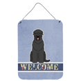 thumbnail image 1 of "Treasures Black Russian Terrier Welcome Impresión metálica, 16 x 12, multicolor" Caroline's Treasures BB5607DS1216, 1 of 1