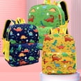 thumbnail image 1 of Xihbxyly Mochila Preescolar, Diseño Ligero de Nailon, Correas Ajustables y Correa para El Pecho, Bolsillos Laterales para Biberones, Divertida y Práctica, Ideal para La Escuela, Excursiones de Un Día, 1 of 7