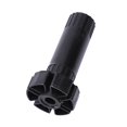 thumbnail image 3 of 4X Plastic Adjustable Height Kitchen Cupboard Plinth Foot Leg Black, 3 of 8