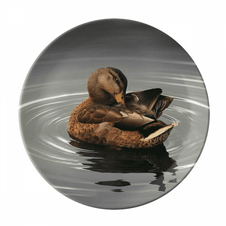 

Swan Organism Animal Photography Plate Decorative Porcelain Salver Tableware Dinner Dish