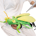 thumbnail image 2 of Plush Mantis - Vivid Mantis and Dragonflies Soft Fill Plush Animals, Creative Children's Animal Backpack Birthday Gift, 2 of 6