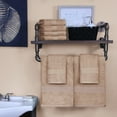 thumbnail image 2 of Superior 2 Piece Bath and 6 Piece Hand Towel Set, Rayon From Bamboo and Cotton, Sand, 2 of 7