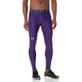 thumbnail image 1 of Leggings Under Armour HeatGear Armour para hombre, morado/blanco, 1 of 4