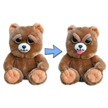 Feisty Pets Expressions Silly Sir Growls-a-lot the Bear Sticks his Tongue Out - Walmart.com