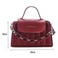 thumbnail image 2 of Bolso de mensajero pequeño para mujer, bolso de hombro para mujer para teléfono móvil, bolso ligero de cuero de moda., 2 of 5