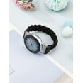 thumbnail image 4 of Wearlizer Elastic Band Compatible with Samsung Galaxy Watch 5/4 40mm 44mm/Watch 5 Pro 45mm/Watch 4 Classic 42mm 46mm/ Active 2 40mm 44mm Bands, 20mm Stretchy Braided Soft Strap for Women, 4 of 7