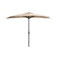 thumbnail image 2 of Westin Outdoor 92" Beige Solid Round Market Patio Umbrella, UV Resistant, 2 of 6