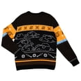 thumbnail image 7 of Ripple Junction Naruto Shippuden Sasuke Chibi Ramen Holiday Snowflakes Ugly Christmas Sweater Multicolor, 7 of 7