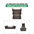 thumbnail image 2 of Set de 3 Repisas Flotantes estilo U 45 x 15 cm Roble Dakar.329 Hanlob 3 Repisa Flotante Moderna, 2 of 6