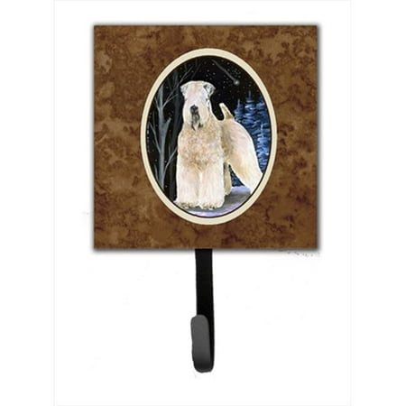 

Starry Night Wheaten Terrier Soft Coated Leash Holder Or Key Hook