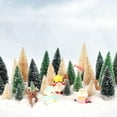 thumbnail image 2 of Árbol de Navidad UROVIBOSCR Mini artificial con base de madera, 2 of 7