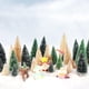 thumbnail image 2 of Árbol de Navidad UROVIBOSCR Mini artificial con base de madera, 2 of 7