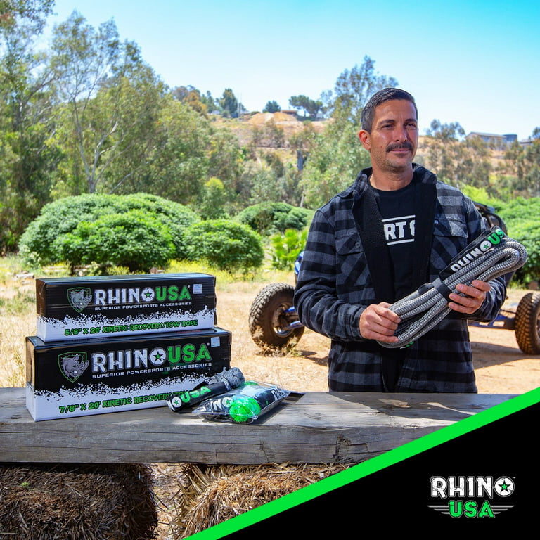 Rhino USA – Kinetic Recovery Rope – Mountain Yotas