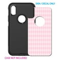 thumbnail image 2 of DistinctInk Custom SKIN / DECAL compatible with OtterBox Commuter for iPhone XR (6.1" Screen) - Pink Diamond Pattern, 2 of 5