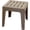 Brown, variant on Adams Big Easy Square Polypropylene Stackable Side Table, Gray (18.9" x 17.75")