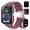 Purple, variant on Smart Watch for Women Men, 1.91" Touchscreen Fitness Tracker, Bluetooth Calling, 100+ Sport Modes, IP68 Waterproof, Pedometer, Message Notifications, Compatible with Android iPhone (Black)