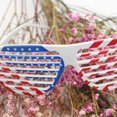 thumbnail image 4 of BRIGHTFUFU 6 uds., gafas con patrón de bandera americana, persianas de plástico, gafas de sol, accesorios de fiesta, accesorios divertidos para fotos, 4 of 8