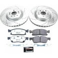 thumbnail image 3 of PowerStop Front Z36 Truck & Tow Carbon-Fiber Ceramic Brake Pad and Drilled and Slotted Rotor Kit Fits: MERCEDES-BENZ Select Models K6883-36, 3 of 9